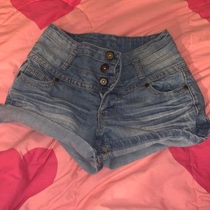 Blue Jean Shorts